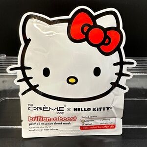 3/$15 The Crème Shop x Hello Kitty Brillian-C Boost Sheet Mask 🌼